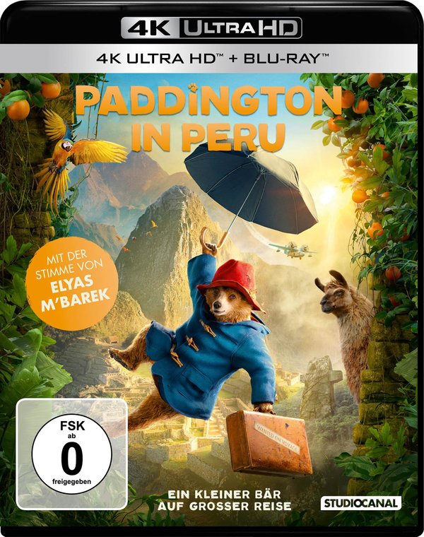 Paddington in Peru  (4K Ultra HD)  (Blu-ray 4K Ultra HD)