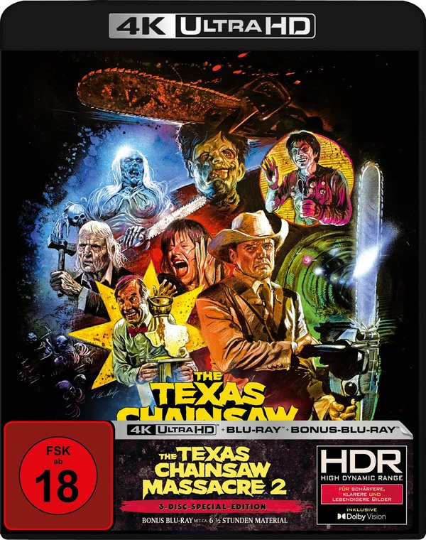 Texas Chainsaw Massacre 2 - Uncut Edition (4K Ultra HD+blu-ray)