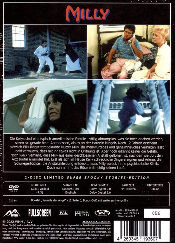 Milly...und sowas nennt sich seine Mutter - Uncut Mediabook Edition  (DVD)