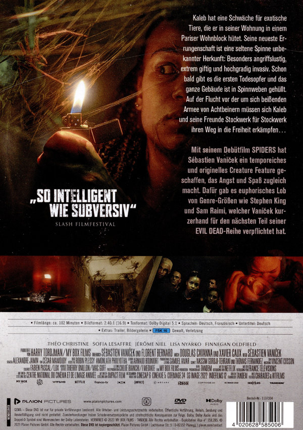 Spiders - Ihr Biss ist der Tod  (DVD)