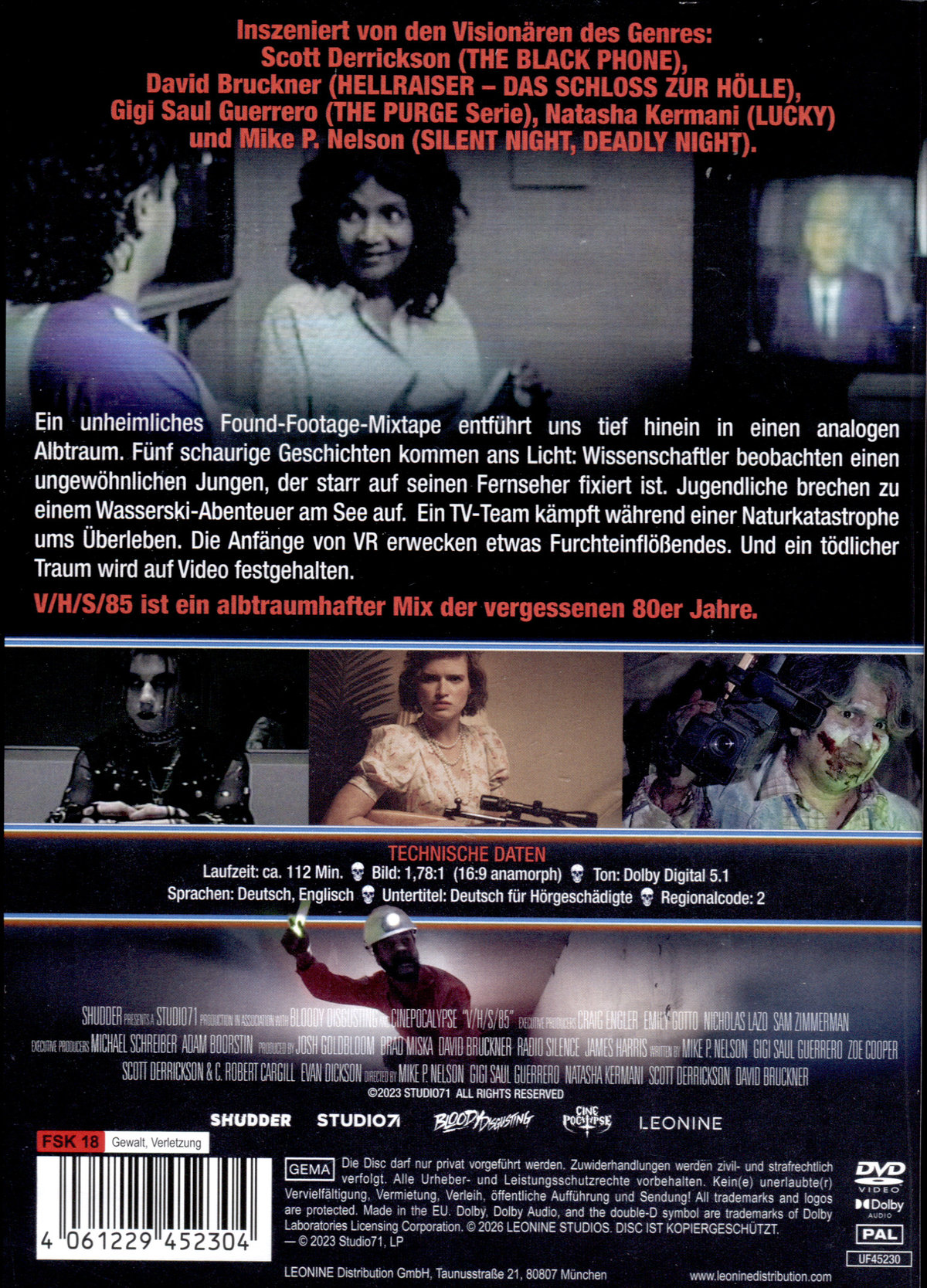 V/H/S/85  (DVD)