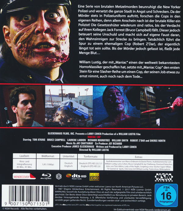 Maniac Cop - Uncut (blu-ray)