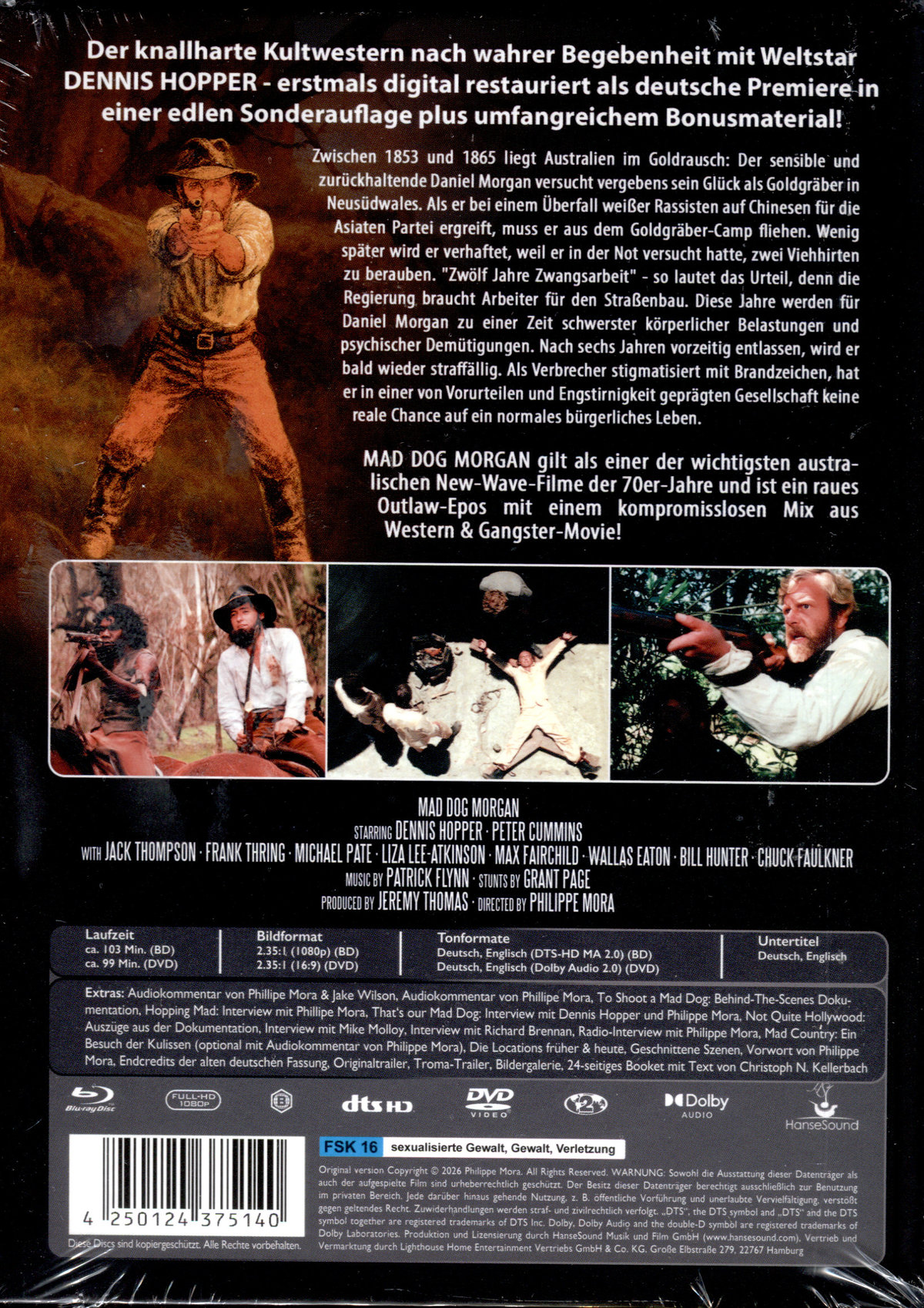 Mad Dog Morgan - Uncut Mediabook Edition  (DVD+blu-ray)