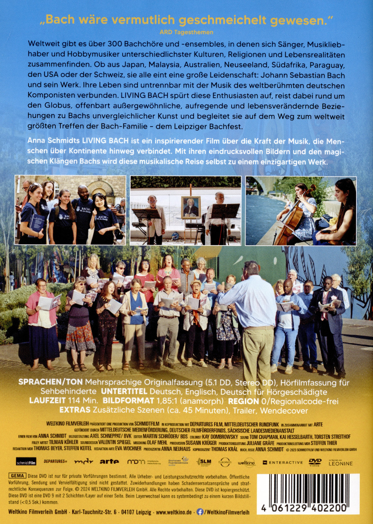 Living Bach  (DVD)