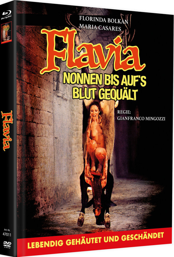 Flavia - Nonnen bis aufs Blut gequält - Uncut Mediabook Edition (DVD+blu-ray) (F)