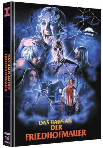 Haus an der Friedhofmauer, Das - Uncut Mediabook Edition (4K Ultra HD+blu-ray) (F)