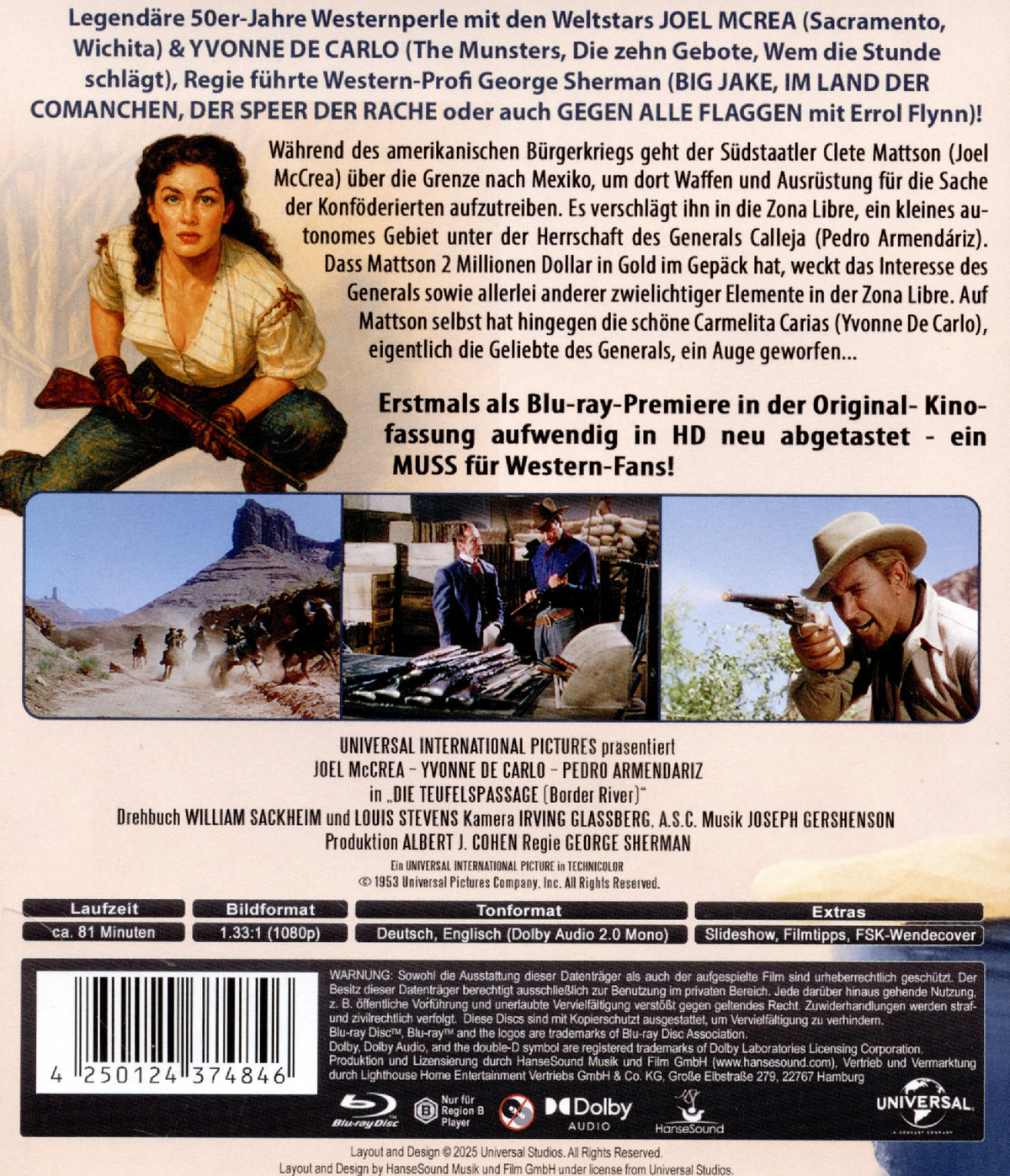 Border River - Die Teufelspassage  (Blu-ray Disc)
