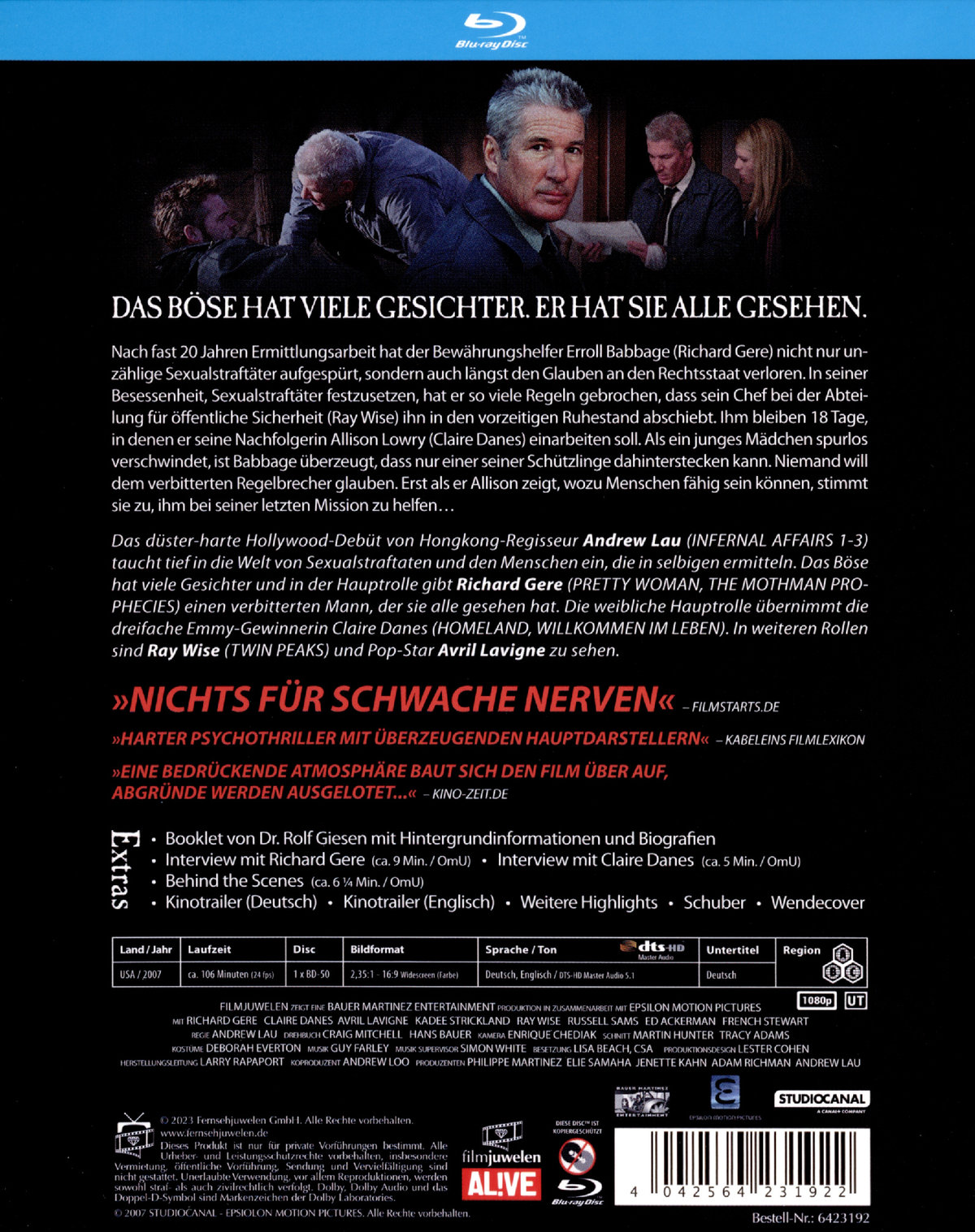 Flock, The - Dunkle Triebe (blu-ray)
