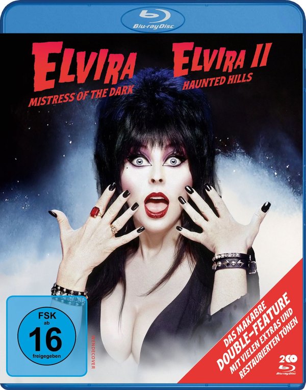 Elvira - Herrscherin der Dunkelheit (inkl. Elvira's Haunted Hills)  [2 BRs]  (Blu-ray Disc)