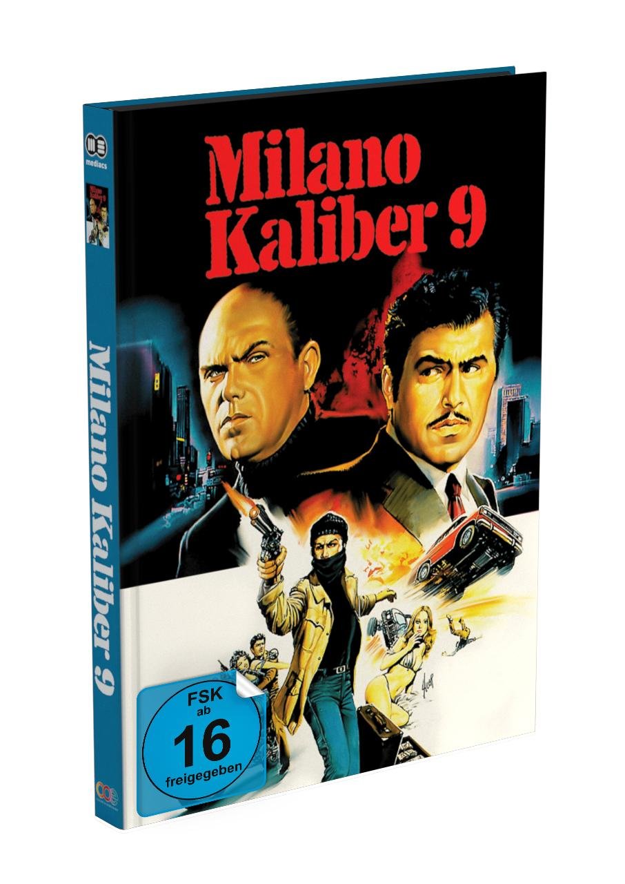 Milano Kaliber 9 - Uncut Mediabook Edition (DVD+blu-ray) (C)
