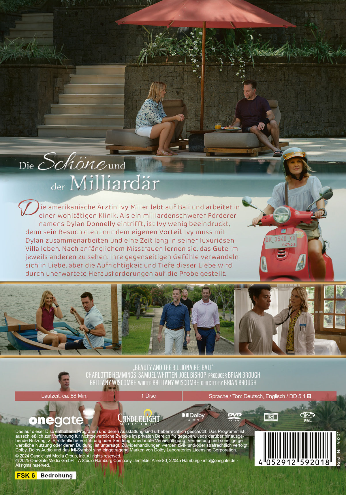 Die Schöne und der Milliardär auf Bali - Beauty and the Billionaire: Bali  (DVD)