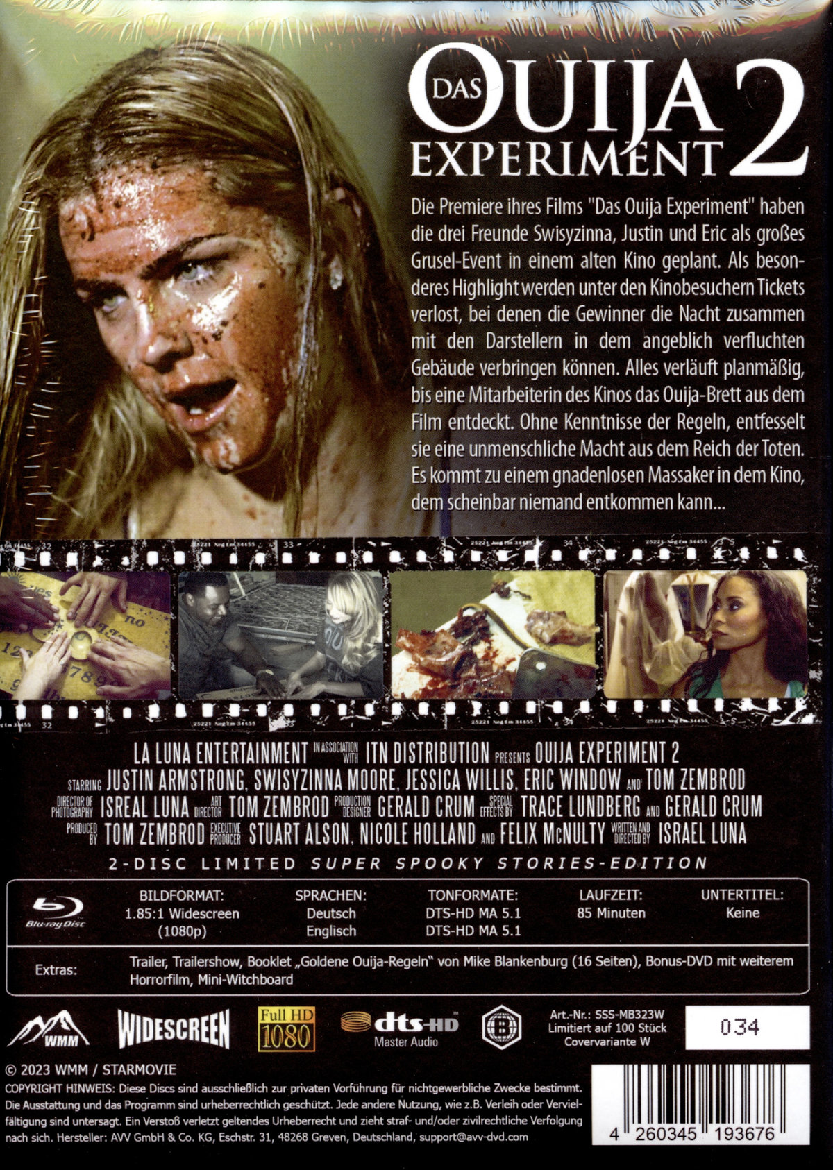 Das Ouija Experiment 2 - Uncut Mediabook Edition  (blu-ray)