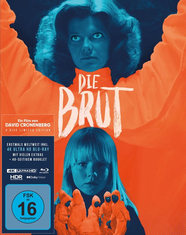 Die Brut - Uncut Mediabook Edition  (4K-Ultra HD+2 Blu-rays)