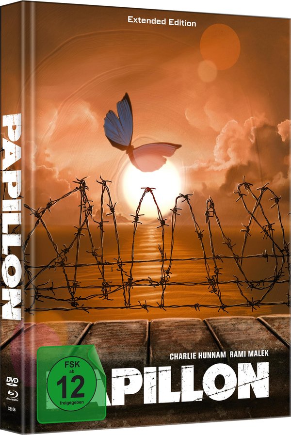 Papillon - Limited Mediabook Edition (DVD+blu-ray) (A)