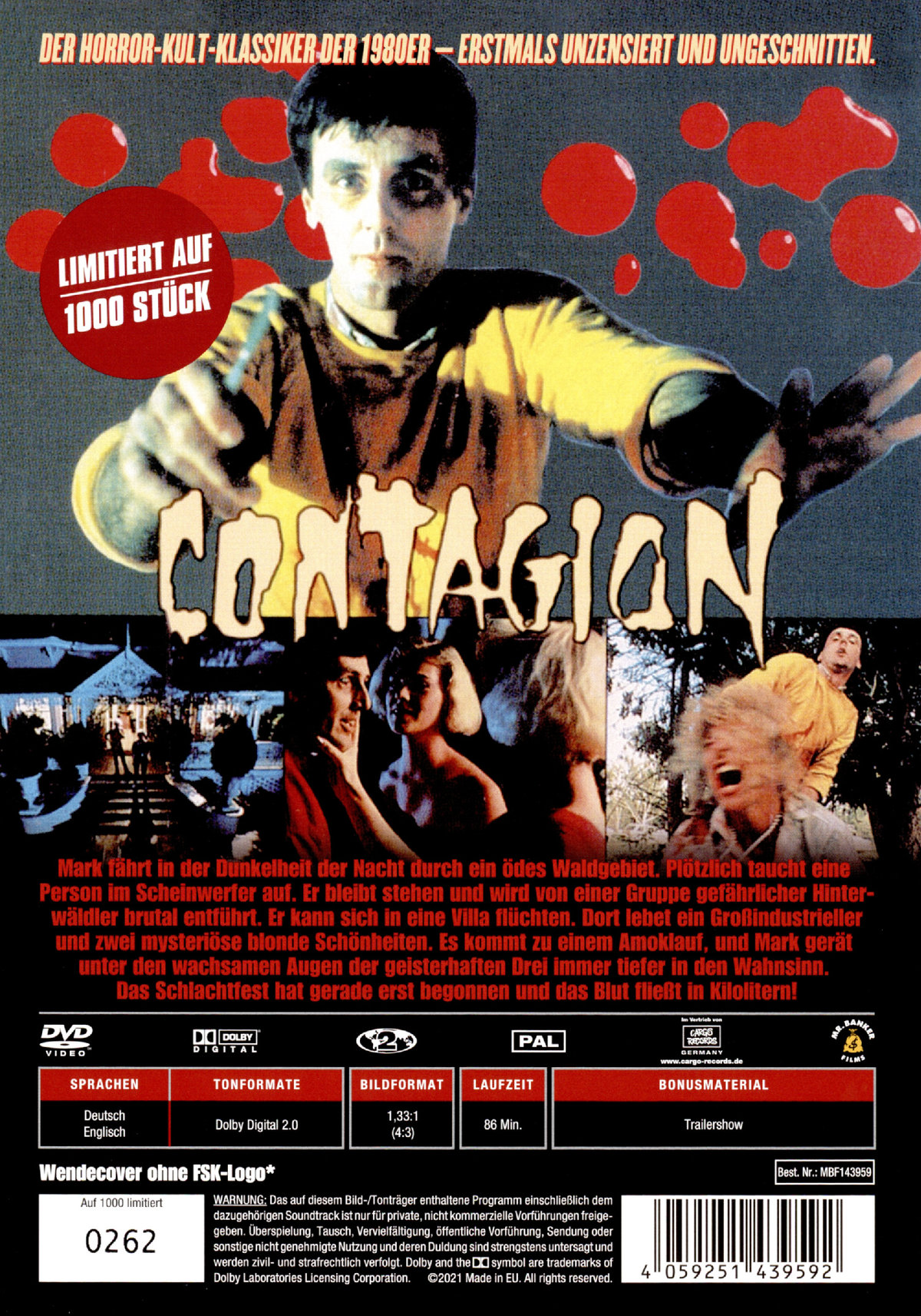 Contagion - Follterranch der geschändeten Zombies Contagion - Follterranch der geschändeten Zombies