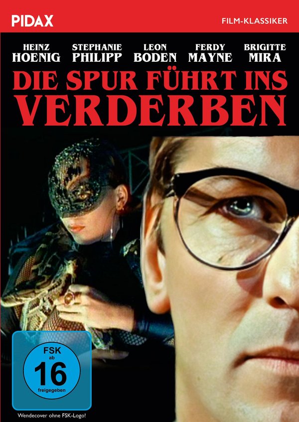 Die Spur führt ins Verderben / Starbesetzter Mysterykrimi auf Spuren von Edgar Allan Poe (Pidax Film-Klassiker)  (DVD)
