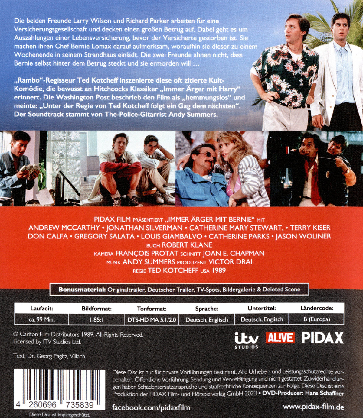 Immer Ärger mit Bernie (blu-ray)