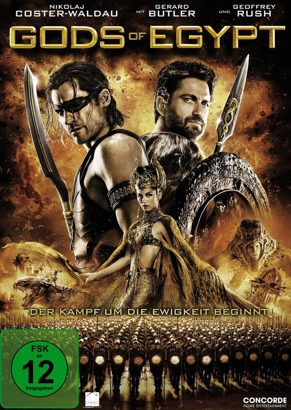 Gods Of Egypt  (DVD)