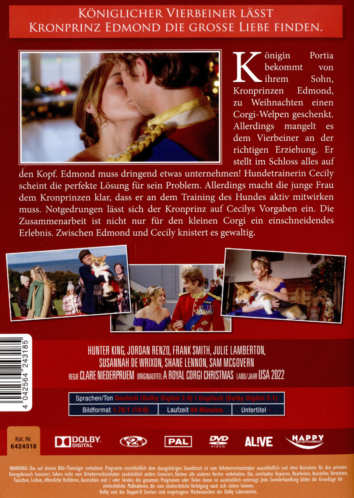 A Royal Corgi Christmas - Weihnachten wird königlich  (DVD) A Royal Corgi Christmas - Weihnachten wird königlich  (DVD)