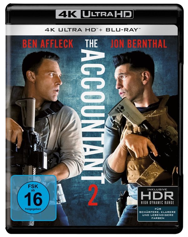 The Accountant 2  (4K Ultra HD) (+ Blu-ray)