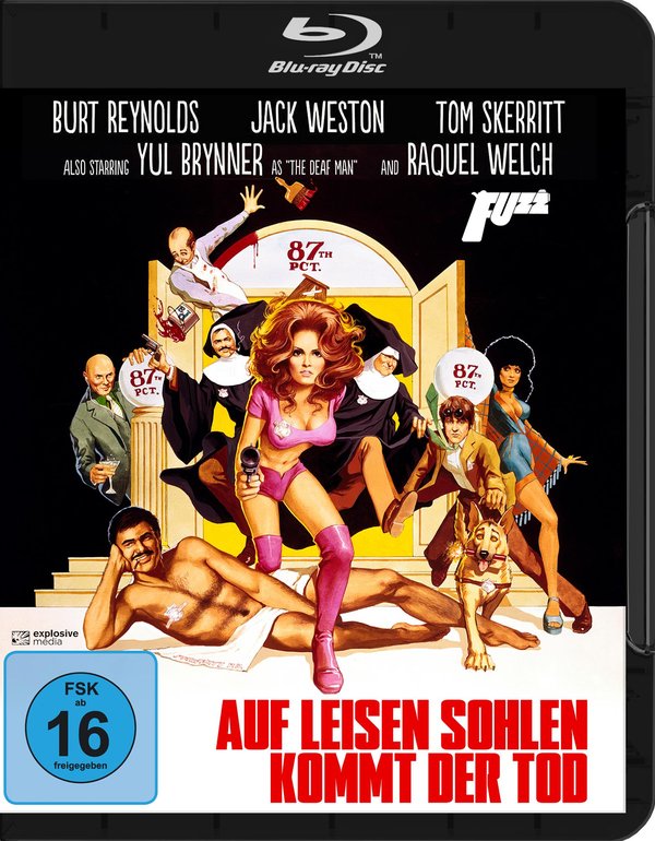 Auf leisen Sohlen kommt der Tod (Fuzz) 1972  (Blu-ray Disc)