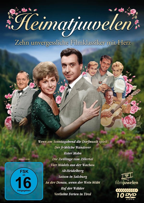 Heimatjuwelen - Zehn unvergessliche Filmklassiker mit Herz  [10 DVDs]  (DVD)