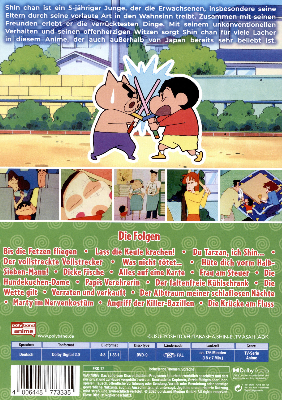 SHIN CHAN - Die Serie - Vol. 3  (DVD)