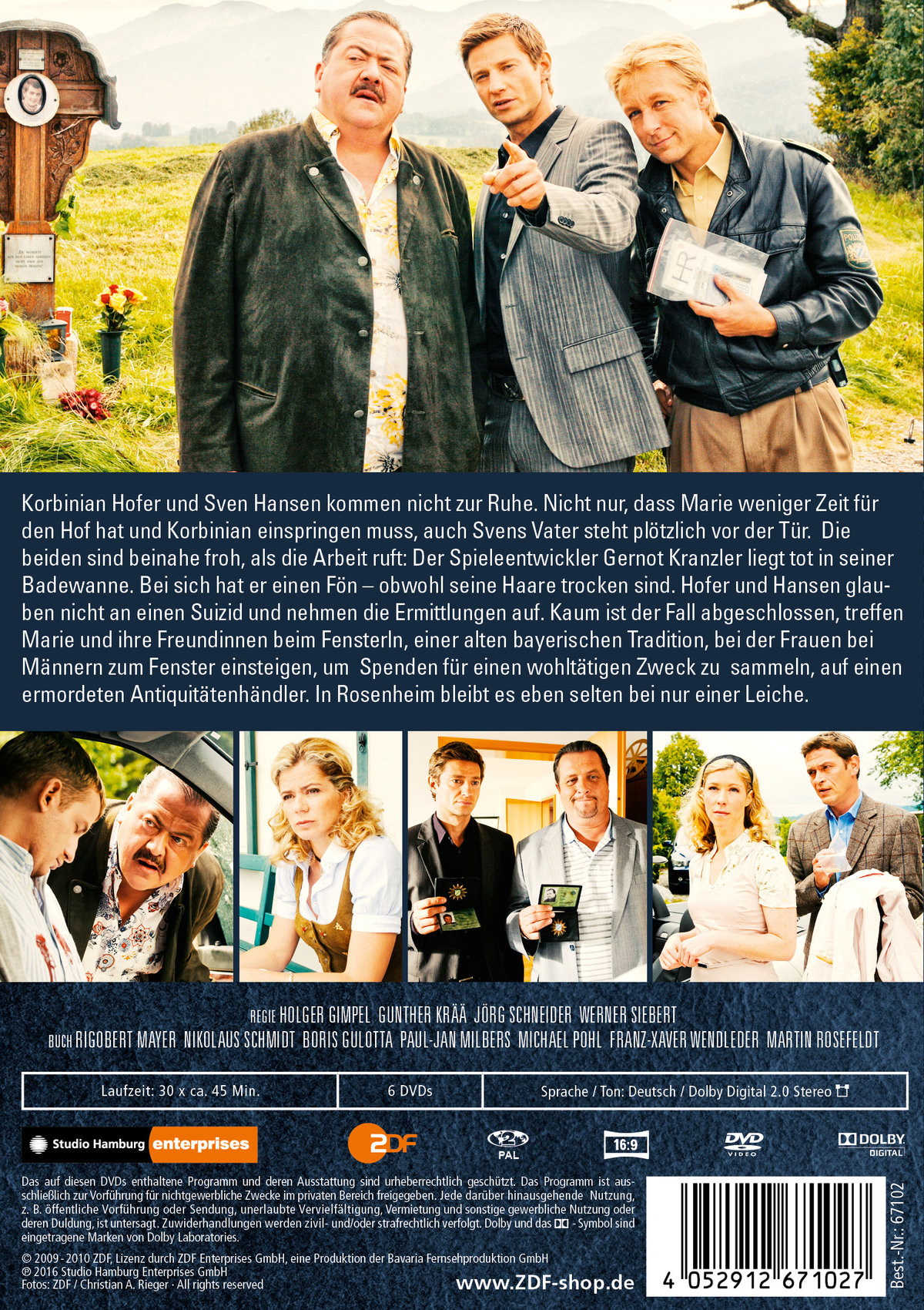 Die Rosenheim Cops - Staffel 9  [6 DVDs]  (DVD)
