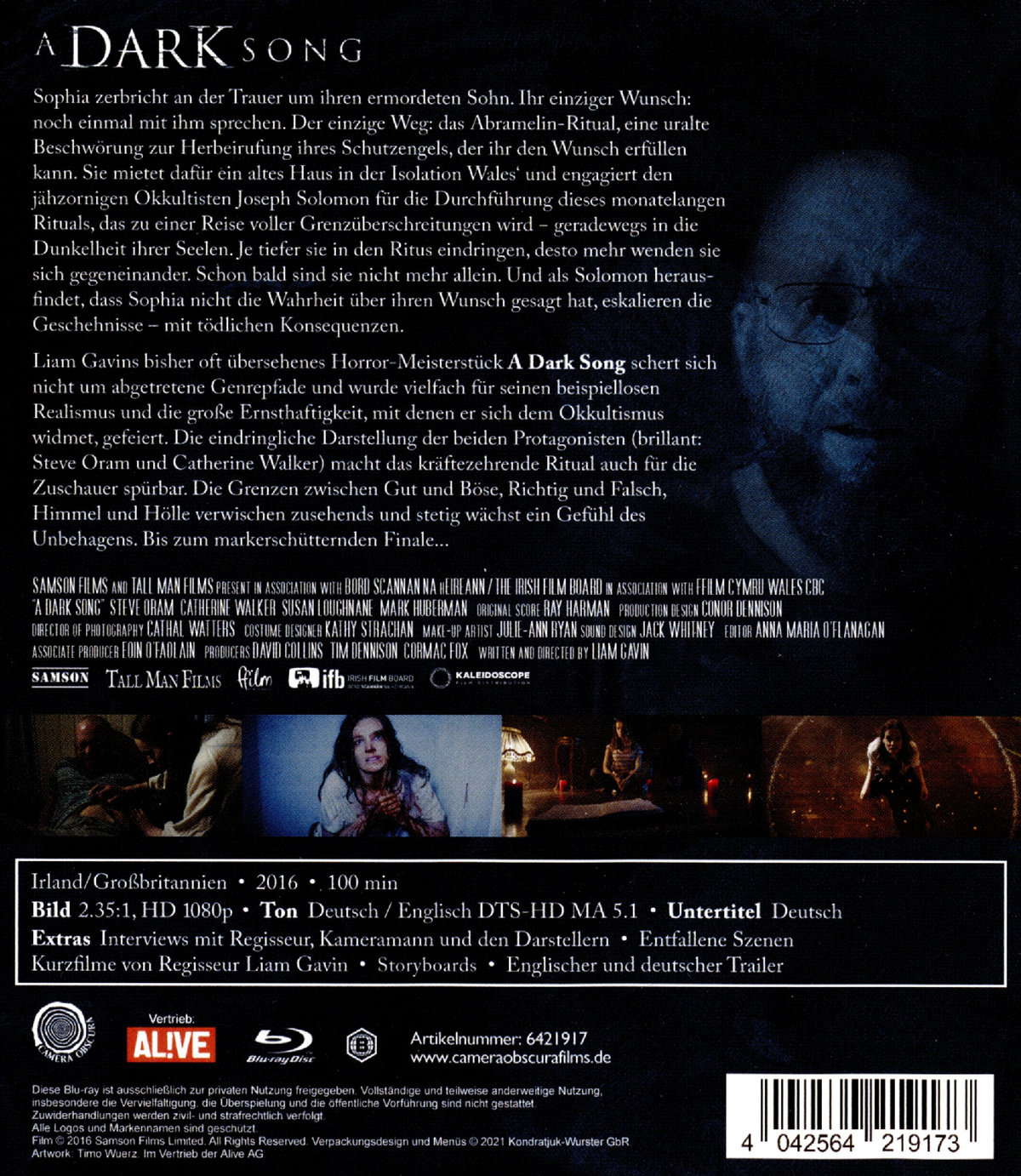 Dark Song, A - Uncut Edition (blu-ray)