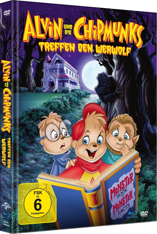 Alvin und die Chipmunks treffen den Werwolf - Uncut Mediabook Edition (DVD+blu-ray)