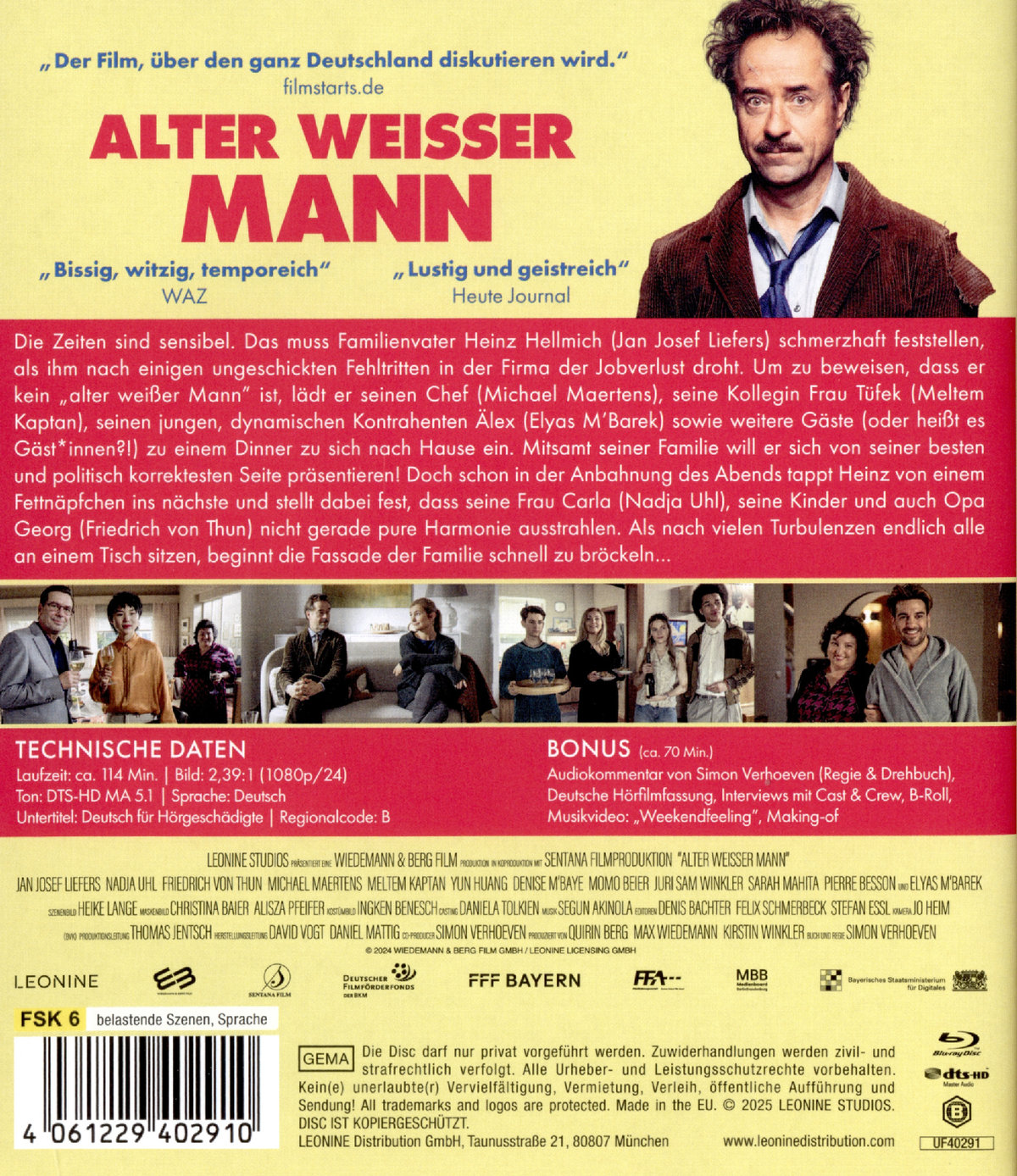 Alter weisser Mann  (Blu-ray Disc)