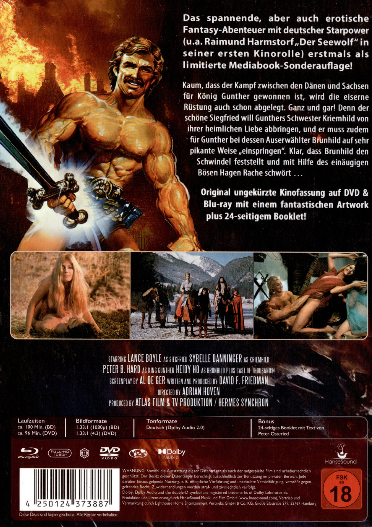 Siegfried und das sagenhafte Liebesleben der Nibelungen - Uncut Mediabook Edition  (DVD+blu-ray)