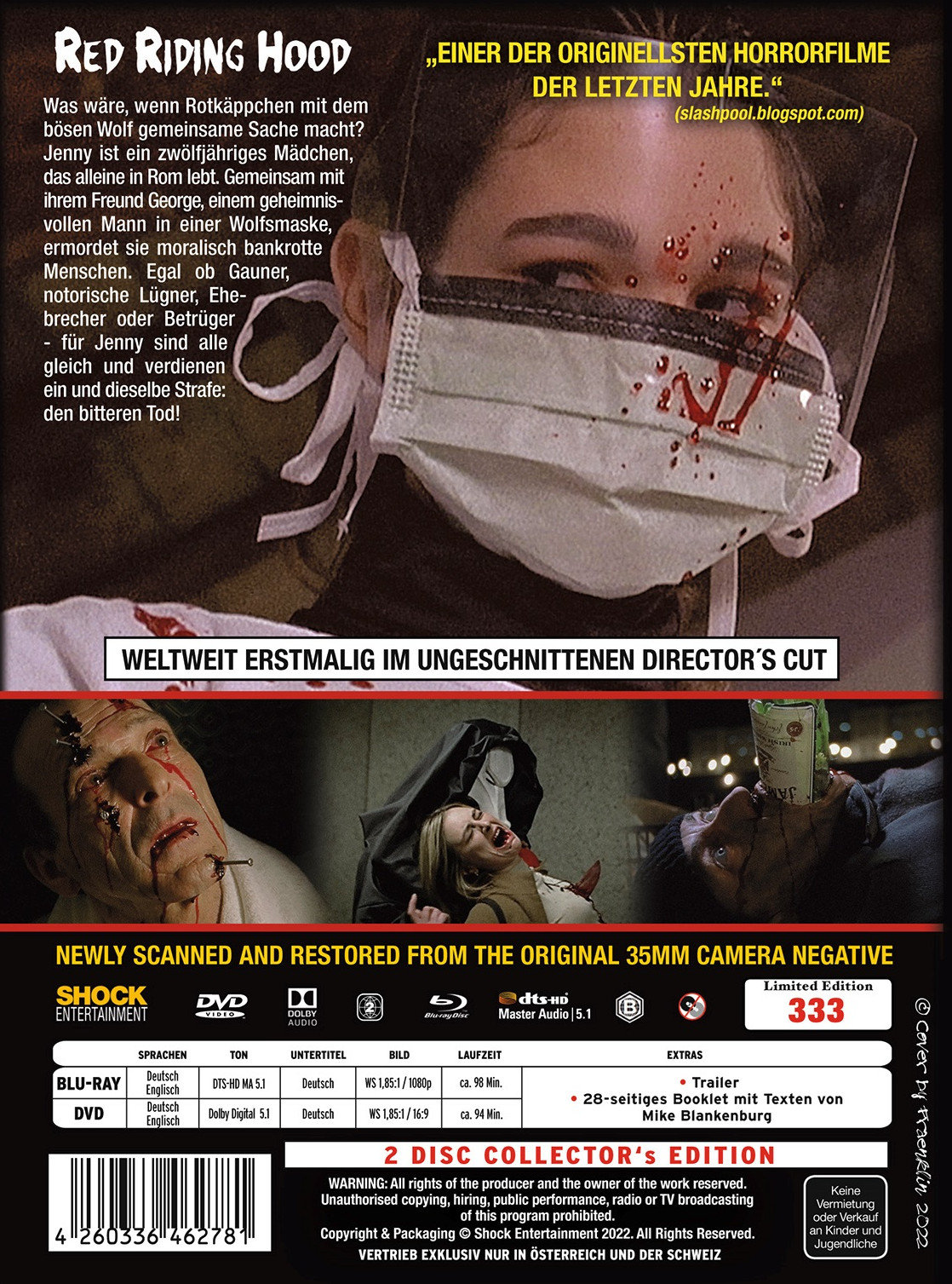 Red Riding Hood (2003) - Directors Cut - Uncut Mediabook Edition (DVD+blu-ray) (B)