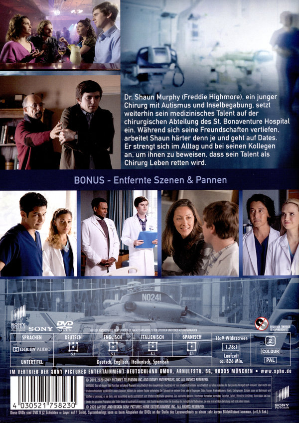 The Good Doctor - Die komplette dritte Season  [5 DVDs]  (DVD)