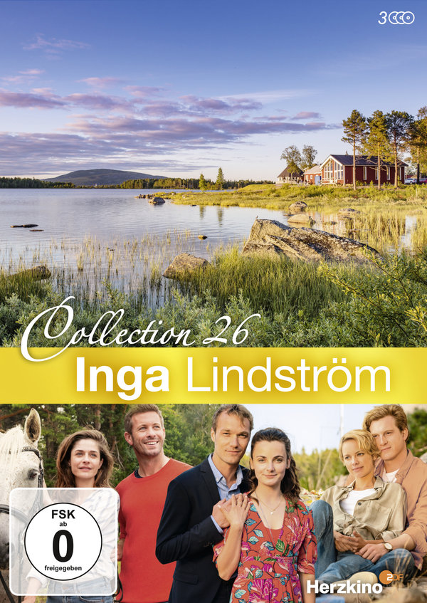 Inga Lindström Collection 26 - Die andere Tochter, Die Braut vom Götakanal, Das Geheimnis der Nordquists  [3 DVDs im Schuber]  (DVD)