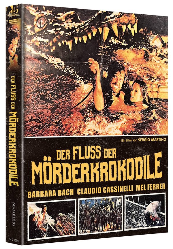 Der Fluss der Mörderkrokodile - Uncut Mediabook Edition  (4K Ultra HD+blu-ray) (D)