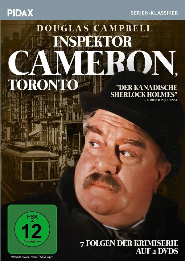 Inspektor Cameron, Toronto / 7 Folgen der Krimiserie im Sherlock-Holmes-Stil (Pidax Serien-Klassiker)  [2 DVDs]  (DVD)