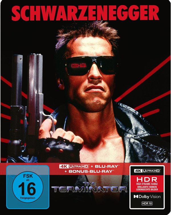 Terminator - Uncut Steelbook Edition  (4K Ultra HD+blu-ray) (A)