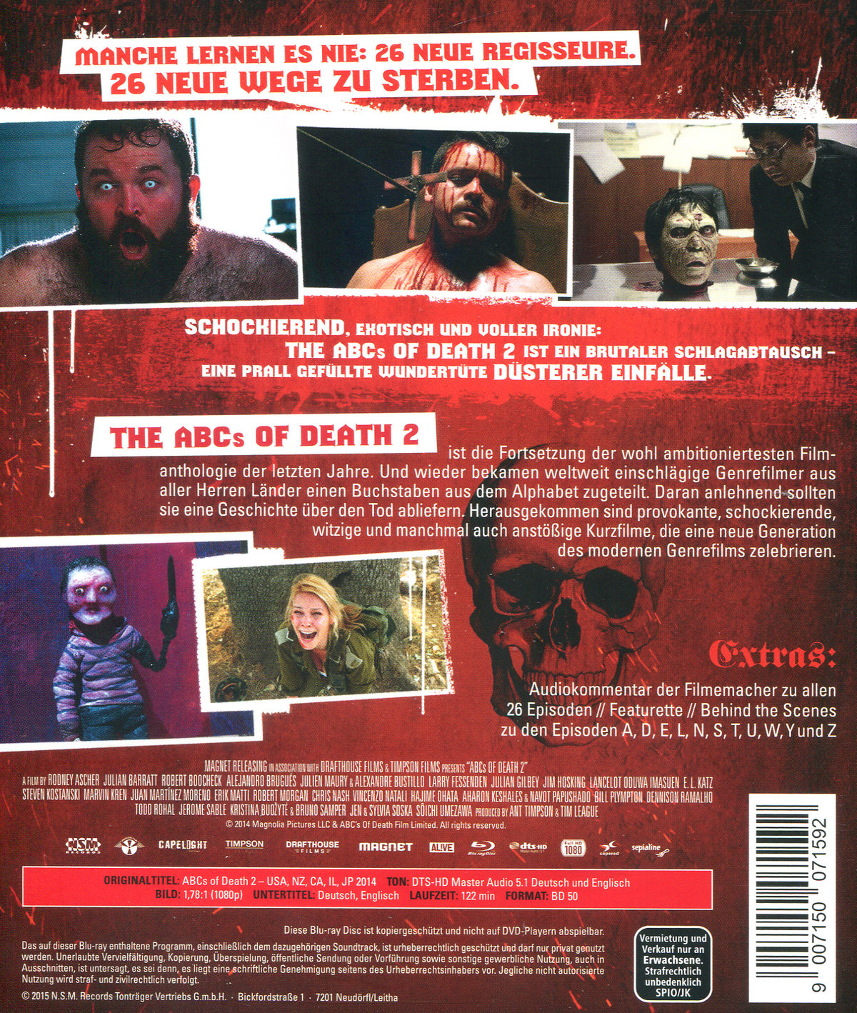 ABCs of Death 2, The - Uncut Edition (blu-ray)