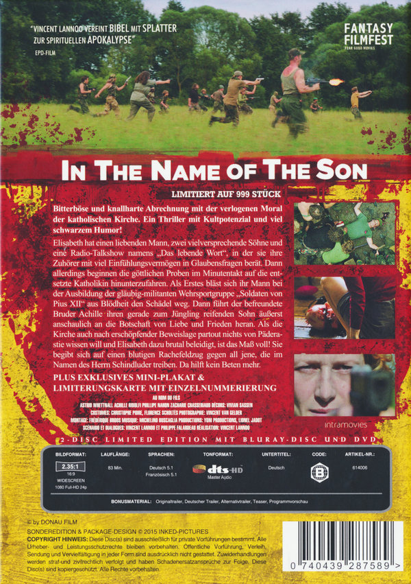 In the Name of the Son - Sprich dein Gebet - Uncut Mediabook (DVD-blu-ray)