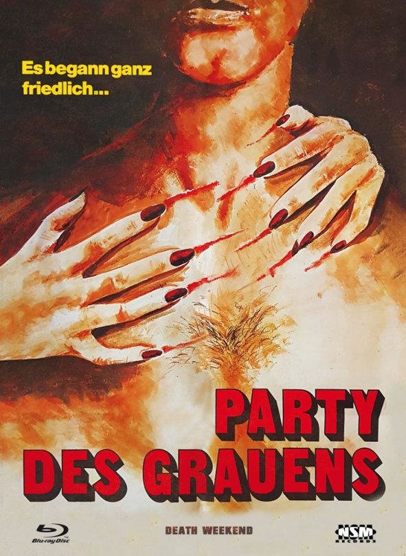 Party des Grauens - Death Weekend - Uncut Mediabook Edition (DVD+blu-ray) (B)