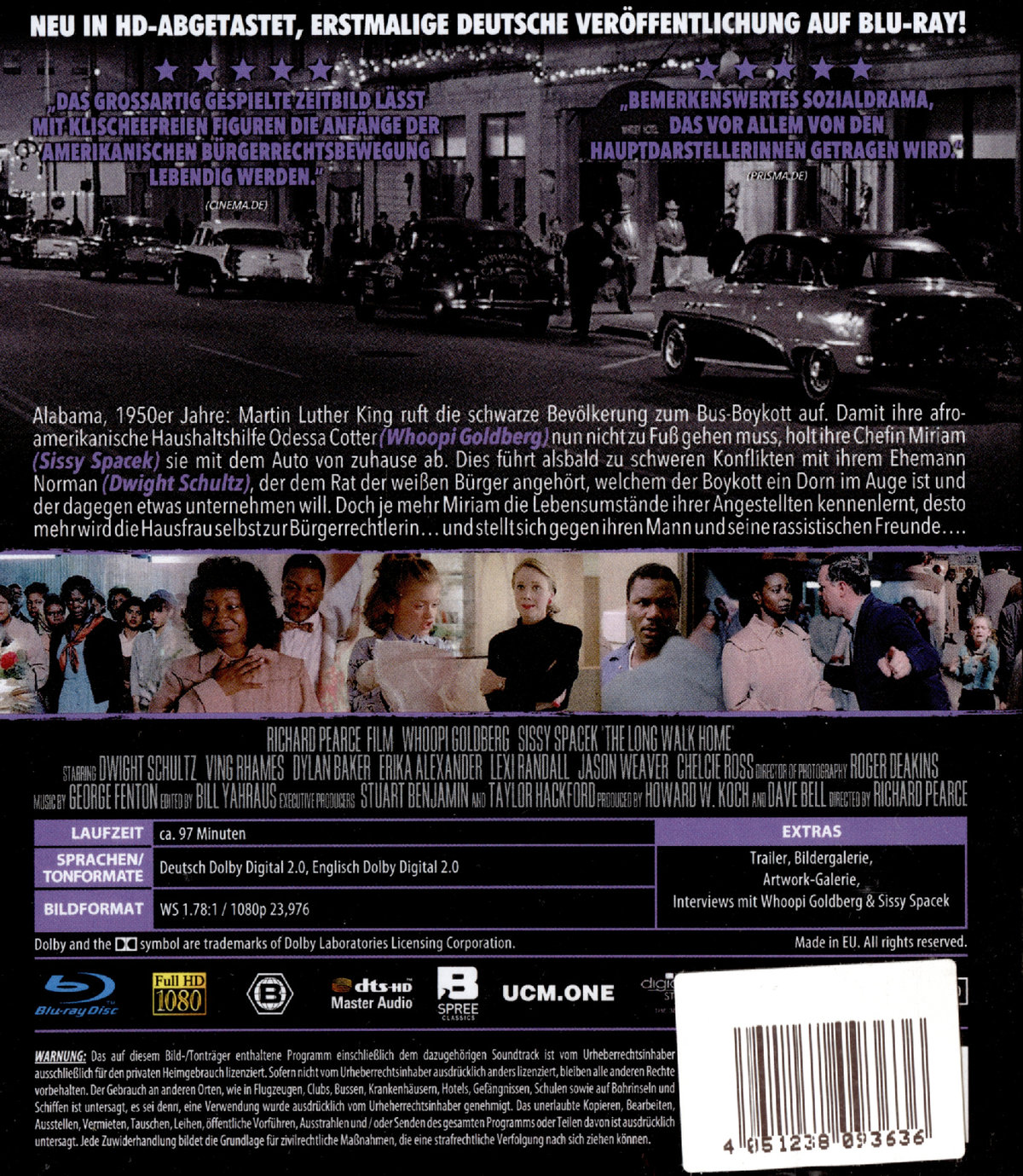 Der langeWeg - The Long Walk Home  (Blu-ray Disc)