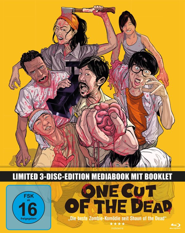 One Cut of the Dead - Uncut Mediabook Edition (DVD+blu-ray) (A)