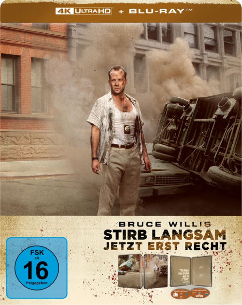 Stirb langsam 3 - Jetzt erst recht - Limited Steelbook Edition  (4K Ultra HD+blu-ray)
