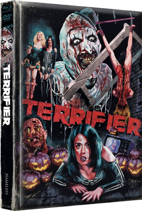 Terrifier - Uncut Mediabook Edition  (DVD+blu-ray) (K)  (B-Ware)