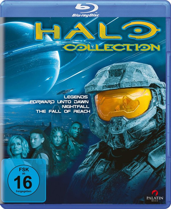 HALO - The Ultimate Movie Collection 1-4  [2 BRs]  (Blu-ray Disc)