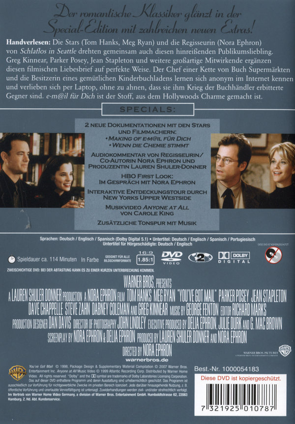 E-mail für Dich  [SE]  (DVD)