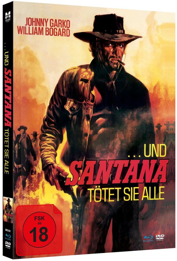 …und Santana tötet sie alle - Uncut Mediabook Edition  (DVD+blu-ray)