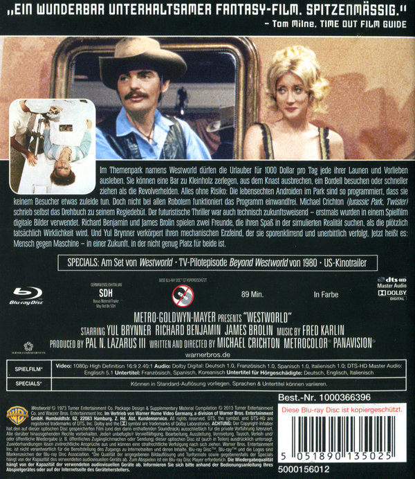 Westworld  (Blu-ray Disc)