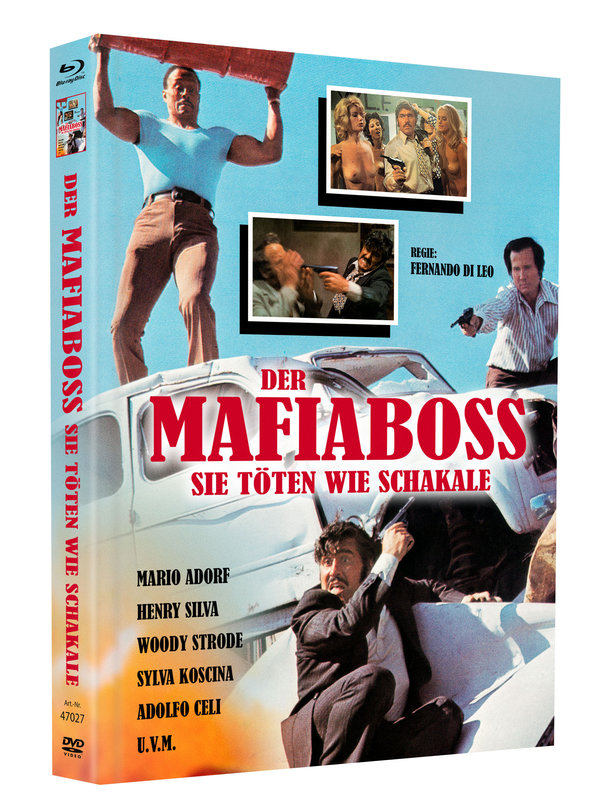 Der Mafiaboss - Sie töten wie Schakale - Uncut Mediabook Edition  (DVD+blu-ray) (H)